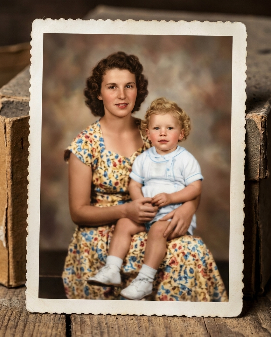 Restored photo